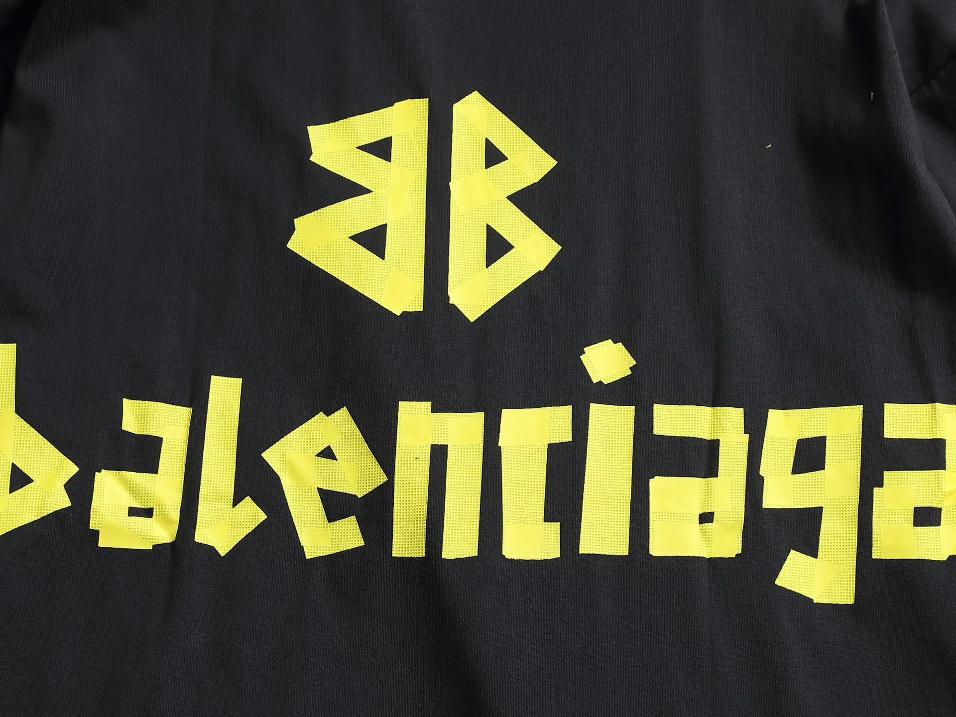 BALENCIAGA 2026 Logo ， Retro Same Style T 320 Versatile : Black Size：XS S M L